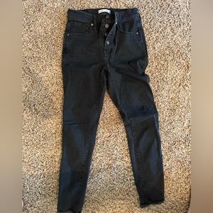 Madewell High rise skinny jean. Size 27